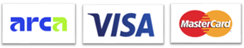 ArCa, VISA, MasterCard