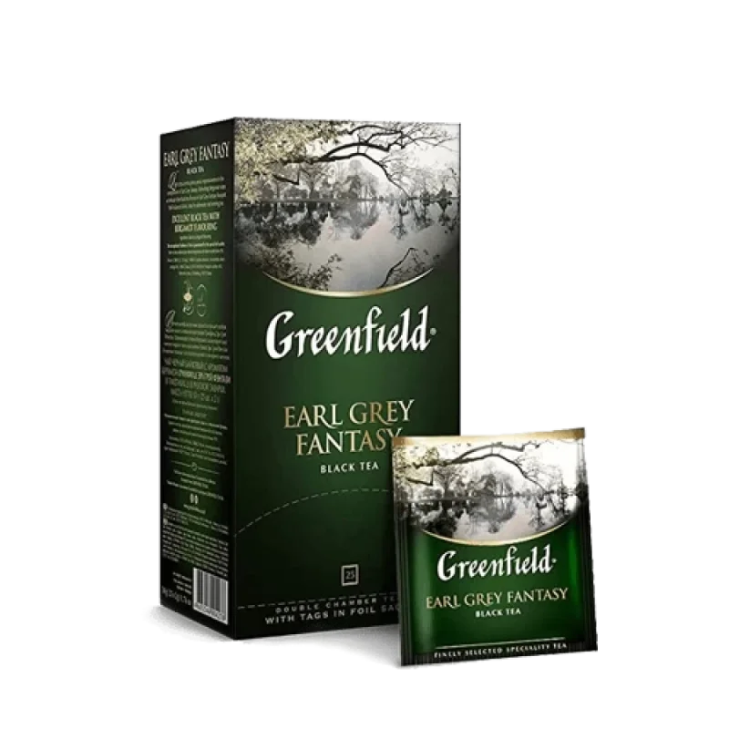 Greenfield Earl Grey Fantasy սև թեյ ծրարիկով