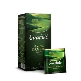 Greenfield Flying Dragon կանաչ թեյ ծրարիկով