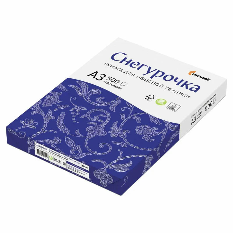 Թուղթ Снегурочка, A3