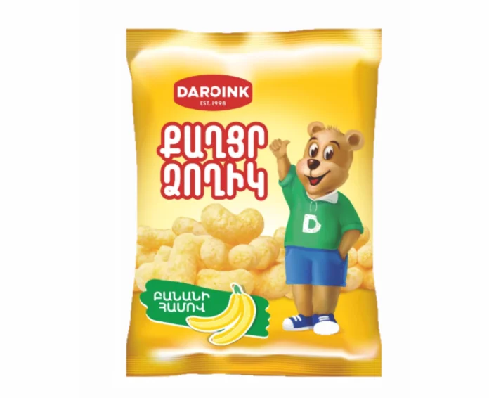 Եգիպտացորենի ձողիկներ - բանան 80գր /Daroink