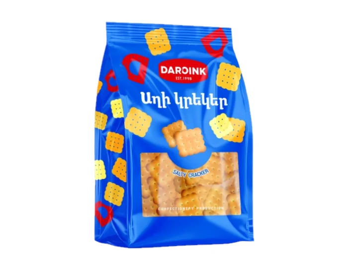 Աղի կրեկեր «Քառակուսի» 250 գ