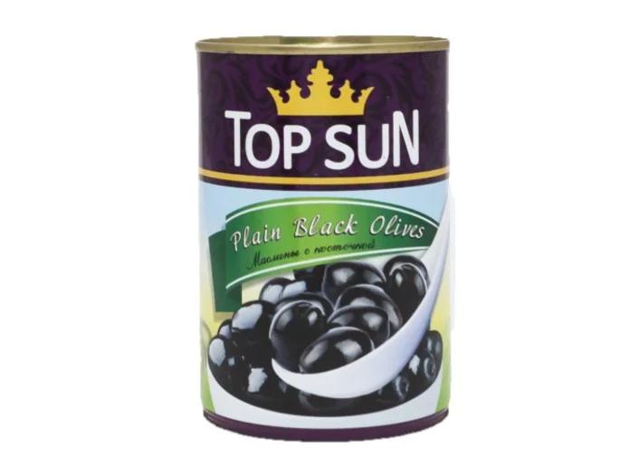 Ձիթապտուղ սև Top Sun 425մլ