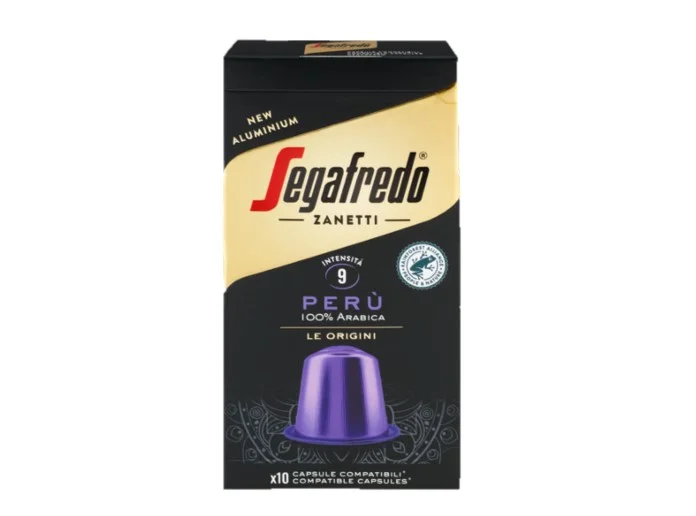 Segafredo Espresso Peru պարկուճային սուրճ 10 հատ