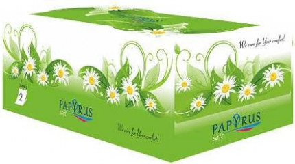 Soft Papyrus երկշերտ անձեռոցիկ 150 թերթ